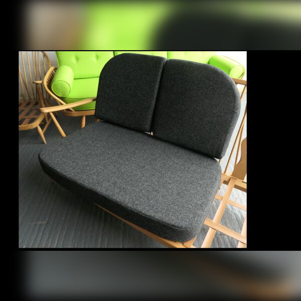 Ercol 203 2 seater Charcoal Ercol 203 2 seater Charcoal